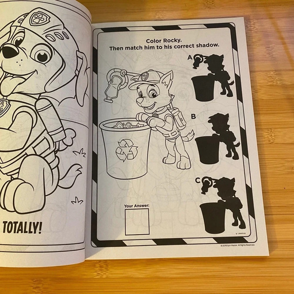 🆕 Paw Patrol Pup Heroes Jumbo Coloring Book - Picture 4 of 4